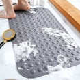 thumbnail image 4 of Kripyery Bath Mat Cloud Massage Leak Hole Suction Cup Bubble Design Non-slip Fall Prevention Anti-skid Bathroom Tub Shower Foot Mat Home Supply, 4 of 8