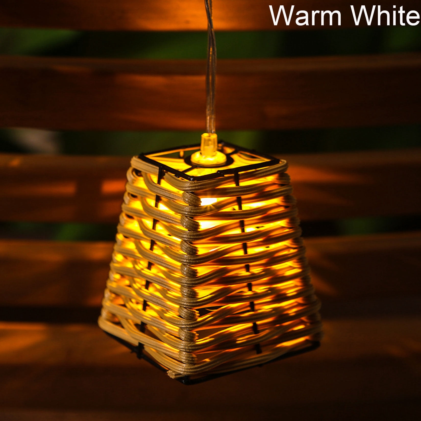 Rattan Ball String Lights Decorative Lantern String Lights - 10 Lights Globe Rattan Wicker Ball String Lights Indoor Outdoor Patio String Light for Home Pergola Porch Party Backyard