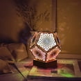 thumbnail image 1 of Polar Star Floor Lamp USB Powered Projection Floor Light with Hollow Design Bohemian Style LED Floor Night Lamp, 1 of 9