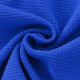 thumbnail image 6 of Toddler Baby Boy Summer Clothes Set Solid Blue Waffle Knit Short Sleeve T-Shirt and Matching Shorts Casual Summer Outfits Cotton Clothing Sets Size1-7Y, 6 of 6