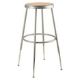 thumbnail image 1 of National Public Seating 6200 Series Height Adjustable Steel Stool, Gray, 1 of 11