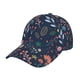 thumbnail image 1 of Fotbe Colorful Flowers Gorro Clásico de Béisbol, Gorra Ajustable con Broche Snapback, Gorro de Exterior de Algodón Suave, 1 of 6