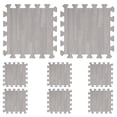 thumbnail image 1 of unbranded 8Pcs Grey Interlocking Foam Floor Mats Soft Gym Equipment Mat for Home Workout, 1 of 5