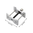 thumbnail image 3 of LHCER Metal Watch Case Holder, Watch Movement Repair Tool,2 Seats Metal Watch Movement Clip Holder Base Watch Repair Maintenance Tool, 3 of 8