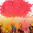 thumbnail image 2 of 100 g/bolsa de harina de maíz de colores no tóxica para eventos de carreras recreativas, polvo rojo para celebraciones de festivales, 2 of 5
