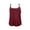 Red, variant on Gkeoshab Womens Blouses Sequin Reflective Tank Top Thin Summer Sleeveless Vest with Button Accent for Daily Wear & Parties Black L