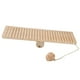 thumbnail image 1 of Tablero rascador de gato de madera divertido y duradero, balancín, almohadilla para rascar, juguete de entrenamiento de equilibrio, 1 of 5