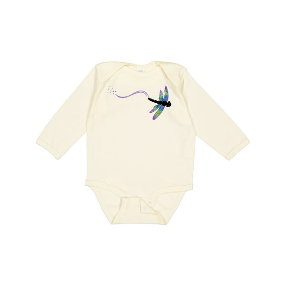 Inktastic Dragonfly Boys or Girls Long Sleeve Baby Bodysuit