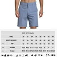 thumbnail image 5 of Zusmen Men's Classic Fishing Golf Short,Lightweight Stretch Multi Pocket Stretch Flat Front Shorts for Me(Blue34), 5 of 5