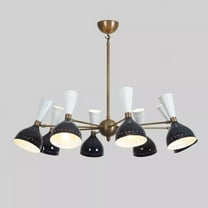 Aesthetic Vintage Collection Stilnovo Style Modern Brass Sputnik Chandelier 16 Light New Chandelier