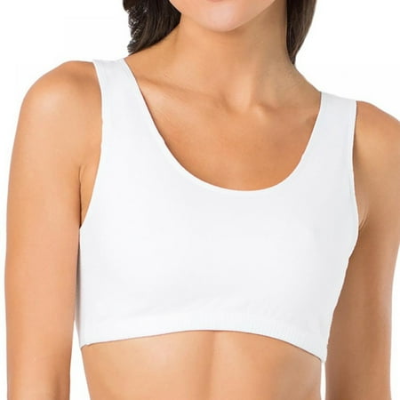 

DORKASM High Support Sports Bras for Women Running Sports Sports Bra for Women Plus Size 4x Sports Bra Tank Longline White L