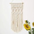 thumbnail image 2 of Tapiz de pared tejido de macramé bohemio para decoración del hogar JM, 2 of 5