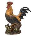 thumbnail image 6 of Hi-Line Gift Ltd. Large Cock On A Wood Barrel, 6 of 6