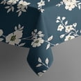 thumbnail image 5 of Pioneer Flower Floral Print Pattern Square Tablecloth,Waterproof Square Table Cover,Wipeable Spillproof Washable Table Cover for Home Kitchen Party Decor 60"x60"(152x152cm), 5 of 6