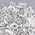 thumbnail image 1 of UPOUART 200pcs Photo Frame Hardware Clips Metal Installation Accessories Silver For Wood Picture Frame, 1 of 3