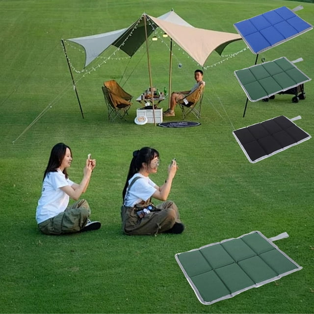 Jusqu'à 60 % de Rabais! Gspmoly Coussin de Siège Extérieur Pliable Portable Parcs Pique-Nique Pliant Petit Coussin de Siège jusqu'à 60 % de Rabais