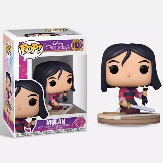 Funko Pop-figuras de acción de Merida, muñecos de vinilo de Frozen Anna 1022 de Disney, regalos para niños, #1020 Mulan, #1023