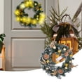 thumbnail image 5 of Vikakiooze Christmas Artificial Christmas Wreath, Spruce, Decorated With Christmas Balls, Pines Cones, Christmas Collection Wreath 15.75 Inches Christmas Decorations, 5 of 7