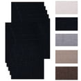 thumbnail image 2 of Volkmi 10pcs Imitation Linen Hole No Mark Fabric Linen Self Adhesive Patch None Brown, 2 of 11