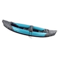 thumbnail image 1 of Thickened PVC Inflatable Canoe with Water Resistant Material, Sturdy Bottom for Fishing Rafting Boating, Quick Foldable Design for Easy Carrying and Storage, 1 of 7