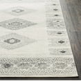 thumbnail image 5 of BoutiqueRugs Jackpot Southwestern Area Rug - Gray, Light Gray, White - 5'3" x 7'7", 5 of 11