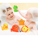 thumbnail image 3 of Juguetes de baño para niños (juego de 7 piezas de Shark Laole (bolsa)), 3 of 5