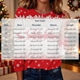 thumbnail image 6 of Titcea Christmas Tops for Women Long Sleeve Crewneck Fashion Xmas Print Cute Pullover Loose Comfy Lightweight Casual Tops, 6 of 6