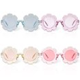 thumbnail image 1 of Becaristey 4pieces UV-Proof Sunglasses PC Made And Exquisite Craft Shows Performance Outdoors Park Sun Glasses, 1 of 6