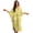 Lemon Leaves, variant on Xoenoiee Lemon Leaves Print Kaftan Dresses for Women Plus Size V Neck Caftans Long Batwing Sleeve Beach Cover Up High-Slit Summer Mumu Dresses