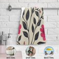 thumbnail image 5 of Yayeee Hand Towels for Bathroom Set of 2 Quick Dry Super Absorbent Soft Hand Shower Towels, 28" x 14", Pink Flowers, 5 of 8