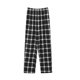thumbnail image 2 of Pantalones de pijama largos para hombre, pantalones de dormir, pantalones rectos casuales de moda para mujer, pantalones a cuadros para el hogar, pantalones de pijama largos para exteriores, pantalone, 2 of 3