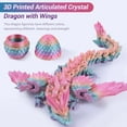 thumbnail image 3 of MANGOBOB 3D Printed Dragon Eggs with Movable Articulated Crystal Wings, 3 of 8