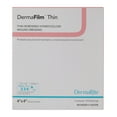 thumbnail image 2 of DermaFilm Thin Hydrocolloid Dressing 4 x 4" Square Thin with Border Film Backing 00259E 10 per Box, 2 of 5