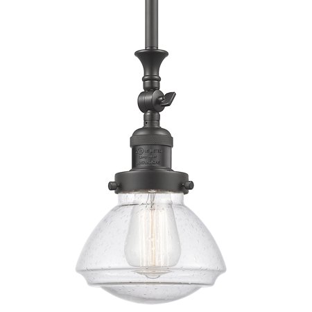 

Innovations Lighting 206 Olean Olean 7 Wide Mini Rod Hung Adjustable Pendant - Bronze