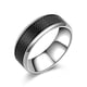 thumbnail image 1 of Jumpingount Anillo de hombre de acero inoxidable, anillos cerrados, decoración de mano, empalme de novio, joyería masculina de moda para citas, Ropa, zapatos y accesorios Miscelánea, 1 of 6