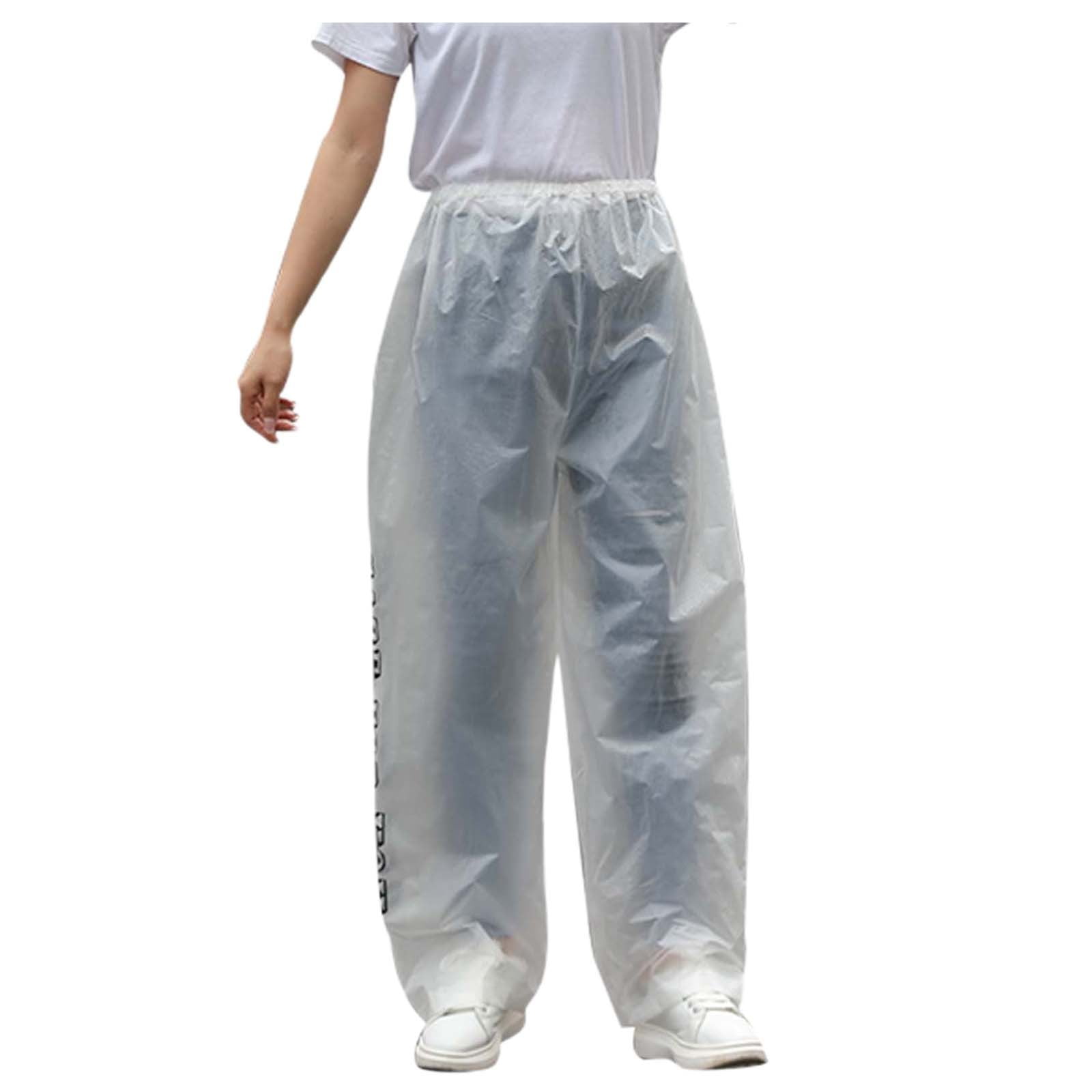 Bmisegm Hiking Rain Pants for Men Women Thick Portable Fabric