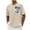 Z50-Khaki, variant on Kalauyu Round Neck Graphic Tees for Men Summer Short Sleeve T-Shirt Basis Tops Shirt