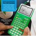 thumbnail image 2 of Calculadora científica Nadex C-270 con funciones gráficas, verde, 2 of 9