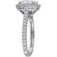 thumbnail image 4 of Everly Women's Created Moissanite 10K White Gold Engagement Ring, 4 of 8