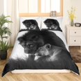 thumbnail image 3 of Funda Nórdica Queen Size, Funda Nórdica Animales Salvajes con 2 Fundas de Almohada para Adolescentes, 3 of 6