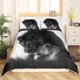 thumbnail image 3 of Funda Nórdica Queen Size, Funda Nórdica Animales Salvajes con 2 Fundas de Almohada para Adolescentes, 3 of 6