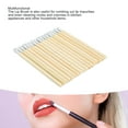 thumbnail image 4 of Bamboo Lip Brush, Paint Brushes Bamboo Handle Lip Wand Lip Brush Applicator Disposable  for Home, 4 of 7