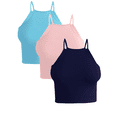 thumbnail image 1 of SET DE 3 TOP DE MUJER UNITALLA PARA USO DEPORTIVO O CASUAL TELA STRETCH, 1 of 5