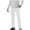 White, variant on CYRBOKO Boys Dress Pants, Formal Relaxed fit Straight-leg Elastic Waist School Uniform Pants Khaki Size 2-18 T