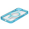 thumbnail image 3 of Funda PUREGEAR Slimshell MagSafe para iPhone 14 Azul Transparente, 3 of 9