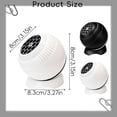 thumbnail image 4 of Halloween-themed Projector Light - 360° Rotating LED Night Light with Adjustable Angle Base, USB Powered Ambient Galaxy Lighting for Bedroom, Living Room, Meditation Space, Home Theater Decor, Gift, 4 of 6