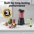 thumbnail image 7 of 12 - Speed Kitchen Blender with 40 Oz. Glass Jar, 700 Watts, Dishwasher - Safe, 7 of 7