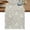 Yellow, variant on Grey Paisley Table Runner, Ethnic Vintage Floral Botanical Abstract Washable Cotton Linen Table Runners 36 Inches Long, Dresser Scarf Runner for Nightstand/End Tables/Round Tables 13''x36''