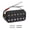 Black Neck 50mm, variant on LOOKSEVEN Guitar Passive Alnico 2 Magnet Neck & Bridge 50mm 52mm Humbucker Pickup- Orange Neck 50mm