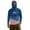American Flag Fishing, variant on Men's Sun Protection Hoodie UPF 50+ Funny Fishing Shirt with Face Mask Tropical Sunset Long Sleeve Lightweight UV Shirt for Hiking Running Surfing